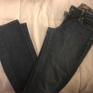 Paige jeans. Size 27. Skinny straight leg